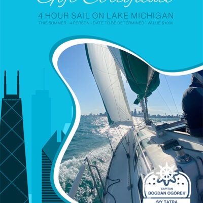 Sail on Lake Michigan